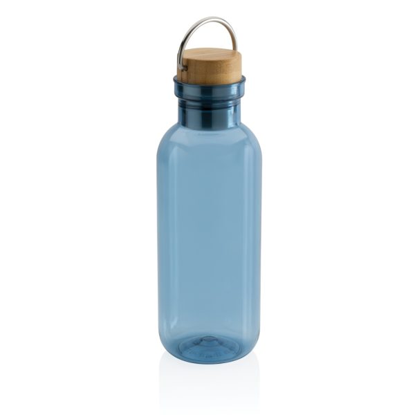 GRS RPET bottle with FSC bamboo lid and handle P433.265