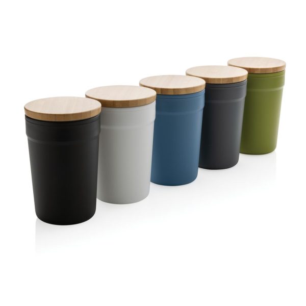 GRS RPP mug with FSC® bamboo lid P433.291