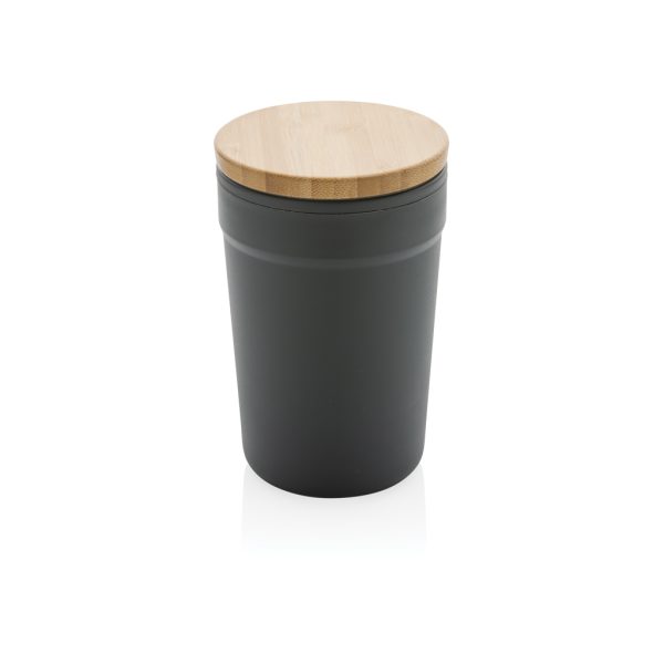 GRS RPP mug with FSC® bamboo lid P433.292