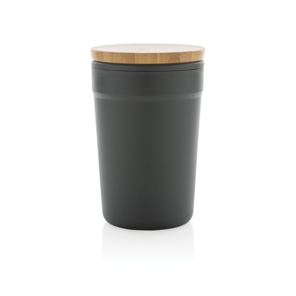 GRS RPP mug with FSC® bamboo lid P433.292