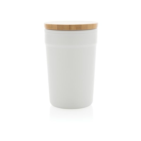 GRS RPP mug with FSC® bamboo lid P433.293