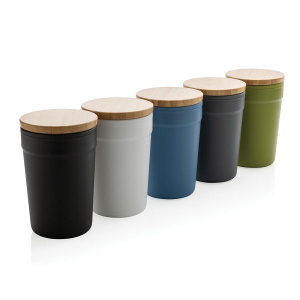 GRS RPP mug with FSC® bamboo lid P433.293