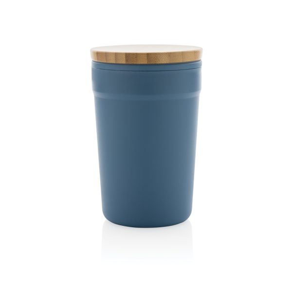 GRS RPP mug with FSC® bamboo lid P433.295