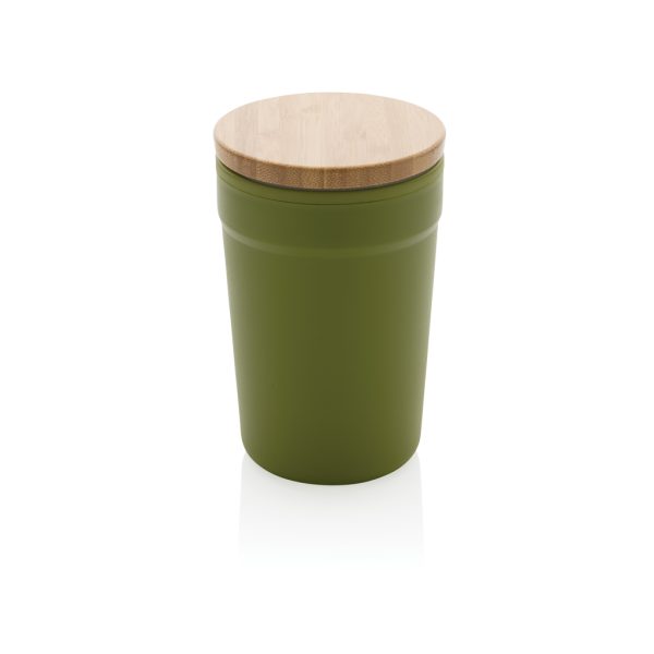 GRS RPP mug with FSC® bamboo lid P433.297