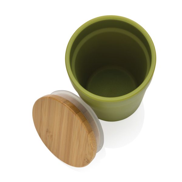 GRS RPP mug with FSC® bamboo lid P433.297