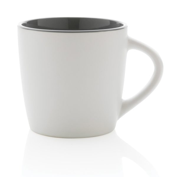 Ceramic mug with coloured inner P434.003