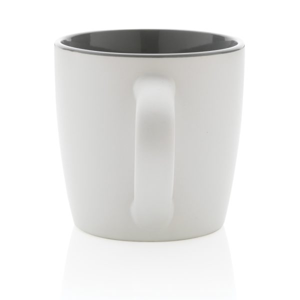 Ceramic mug with coloured inner P434.003