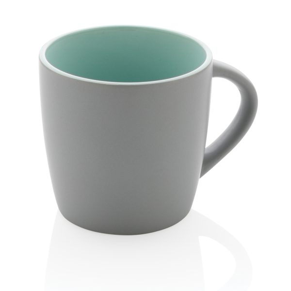 Ceramic mug with coloured inner P434.007