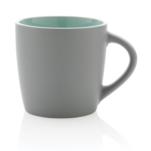 Ceramic mug with coloured inner P434.007