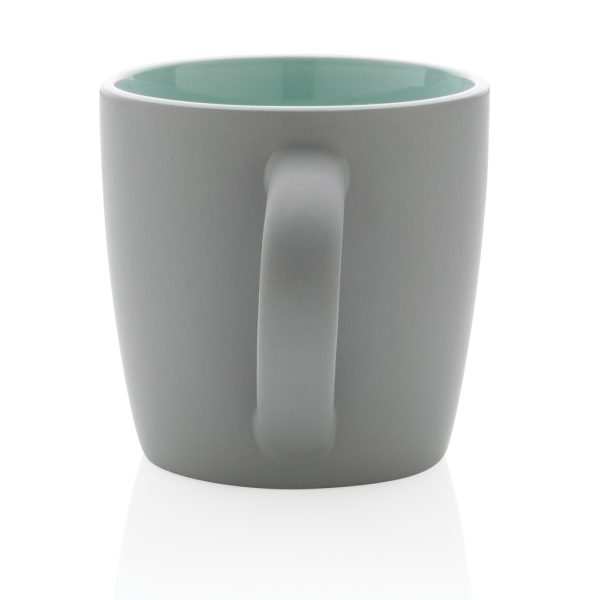 Ceramic mug with coloured inner P434.007