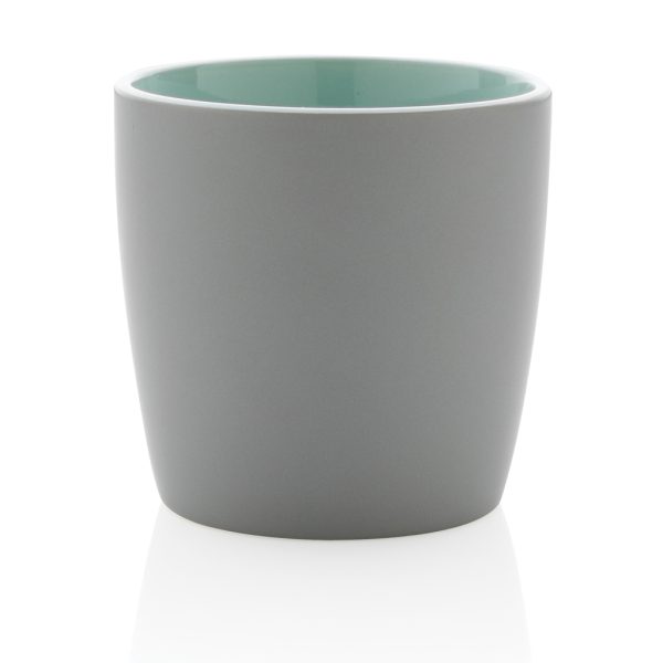 Ceramic mug with coloured inner P434.007