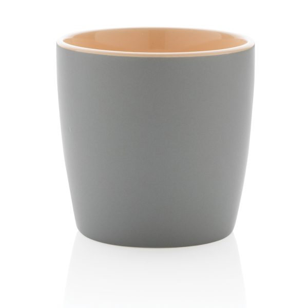 Ceramic mug with coloured inner P434.009