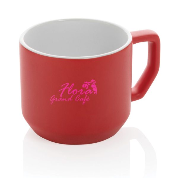 Ceramic modern mug P434.044