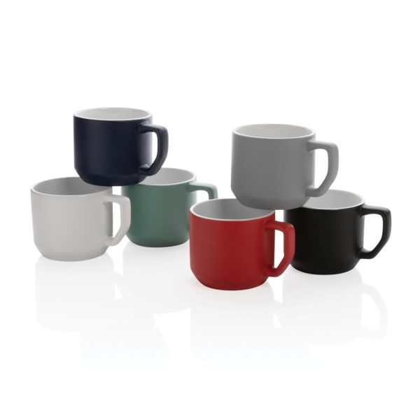 Ceramic modern mug P434.044