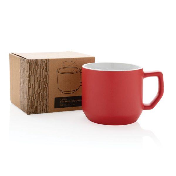 Ceramic modern mug P434.044