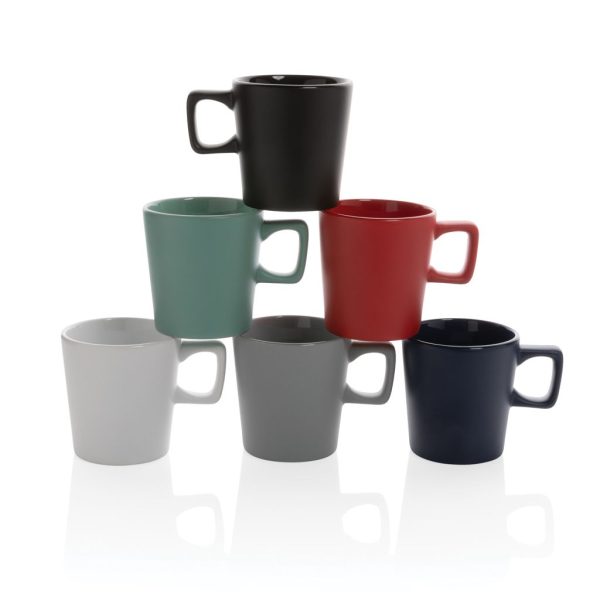 Ceramic modern coffee mug P434.051
