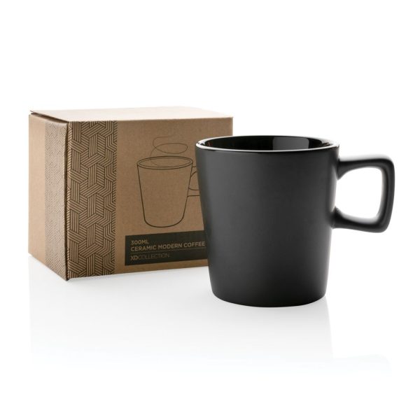 Ceramic modern coffee mug P434.051