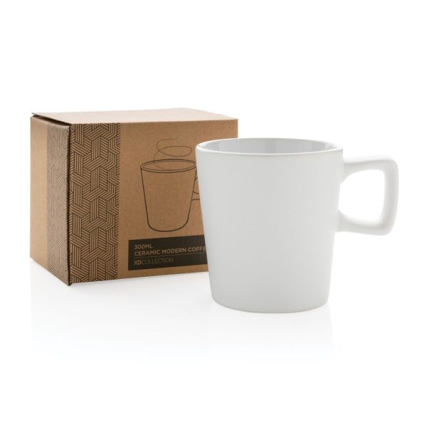 Ceramic modern coffee mug P434.053