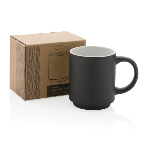 Ceramic stackable mug P434.071