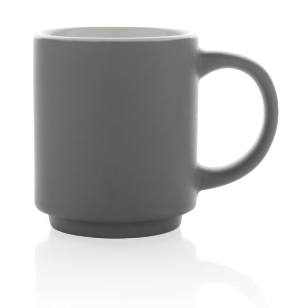 Ceramic stackable mug P434.072