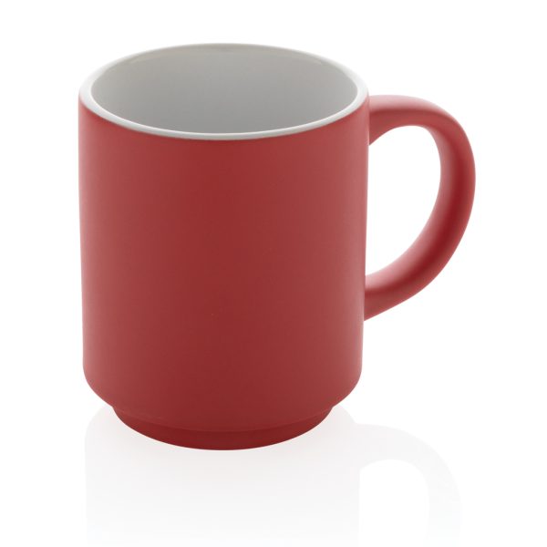 Ceramic stackable mug P434.074