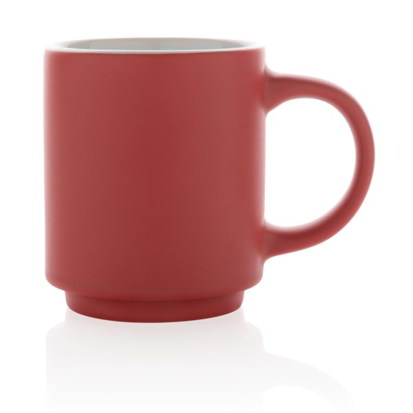 Ceramic stackable mug P434.074