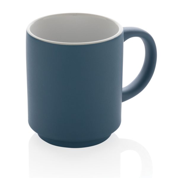 Ceramic stackable mug P434.075