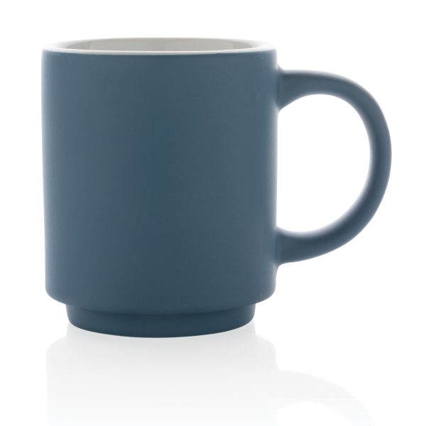 Ceramic stackable mug P434.075