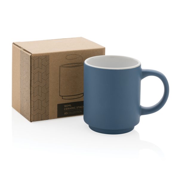 Ceramic stackable mug P434.075