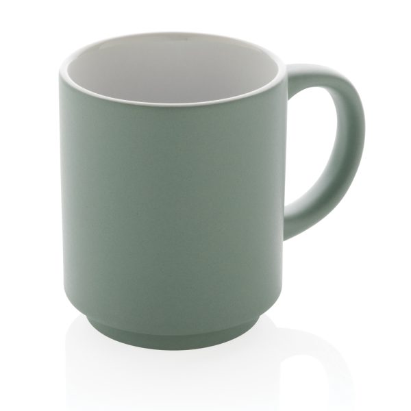 Ceramic stackable mug P434.077