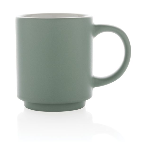 Ceramic stackable mug P434.077