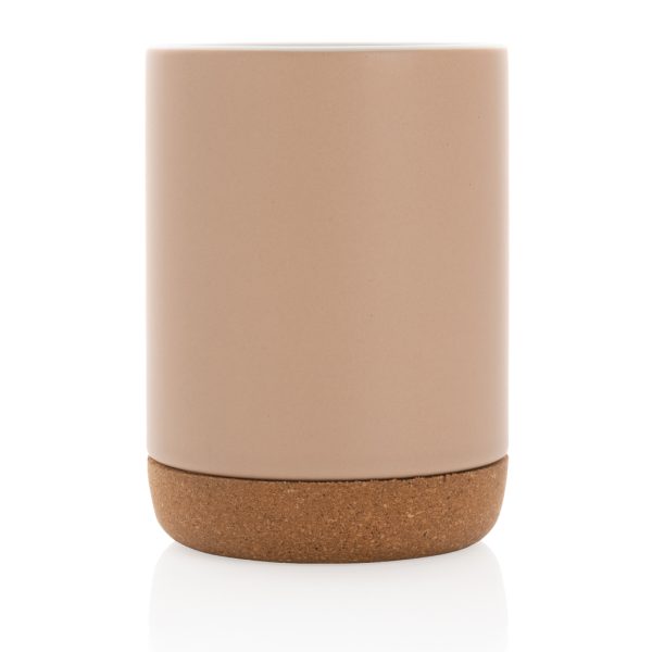 Ceramic mug with cork base P434.088