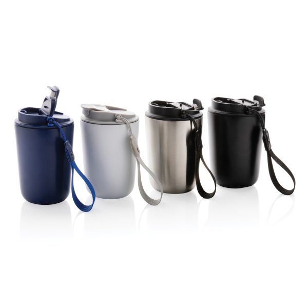 Cuppa RCS re-steel vacuum tumbler with lanyard P435.021