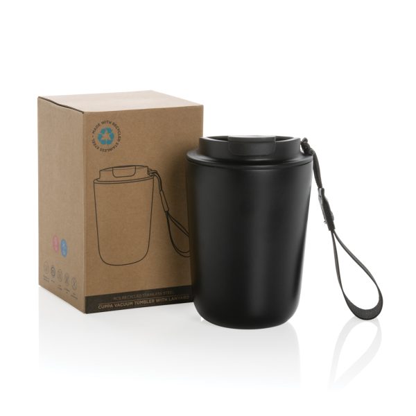 Cuppa RCS re-steel vacuum tumbler with lanyard P435.021