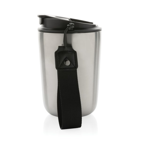 Cuppa RCS re-steel vacuum tumbler with lanyard P435.022