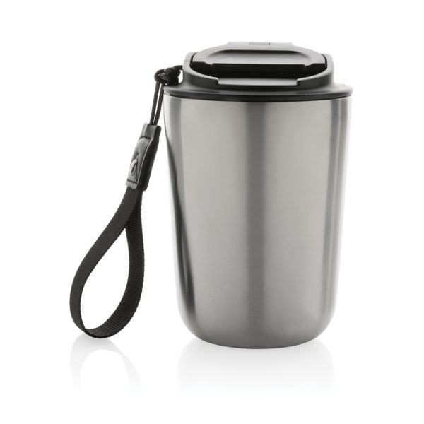 Cuppa RCS re-steel vacuum tumbler with lanyard P435.022