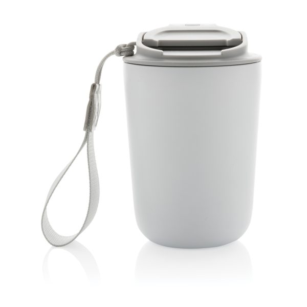 Cuppa RCS re-steel vacuum tumbler with lanyard P435.023