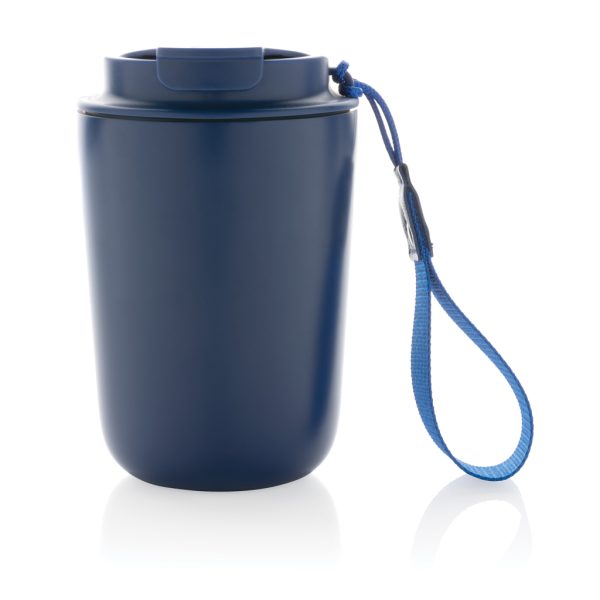 Cuppa RCS re-steel vacuum tumbler with lanyard P435.025