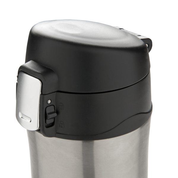 RCS Recycled stainless steel easy lock vacuum mug P435.062