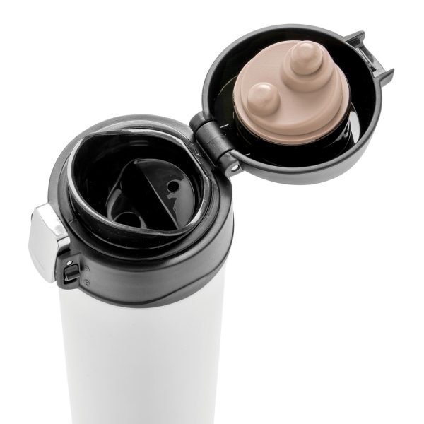 RCS Recycled stainless steel easy lock vacuum mug P435.063