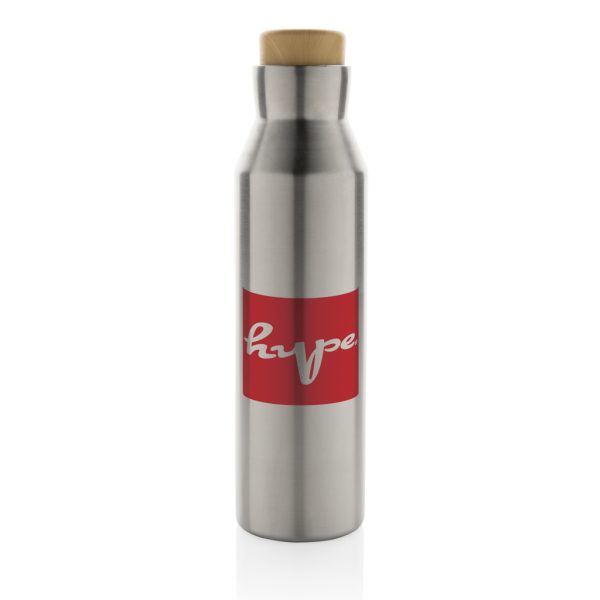 Gaia RCS certified recycled stainless steel vacuum bottle P435.522
