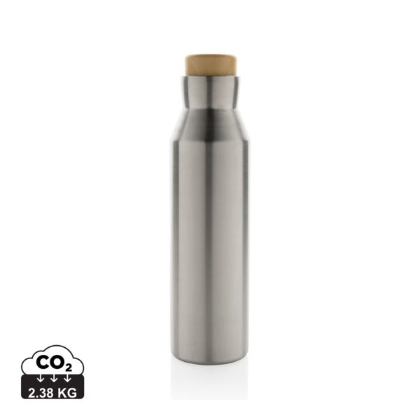 Gaia RCS certified recycled stainless steel vacuum bottle P435.522