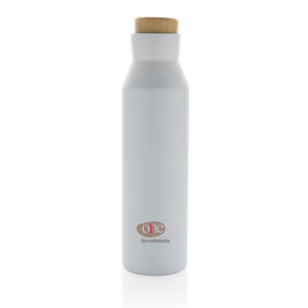 Gaia RCS certified recycled stainless steel vacuum bottle P435.523