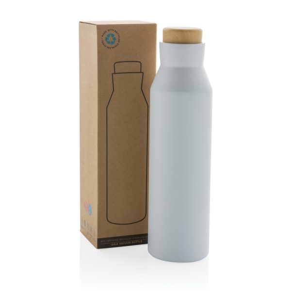 Gaia RCS certified recycled stainless steel vacuum bottle P435.523