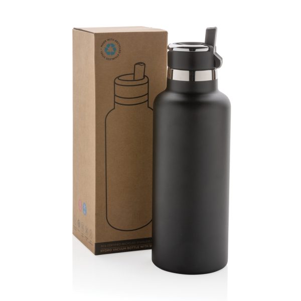 Hydro RCS recycled stainless steel vacuum bottle with spout P435.551