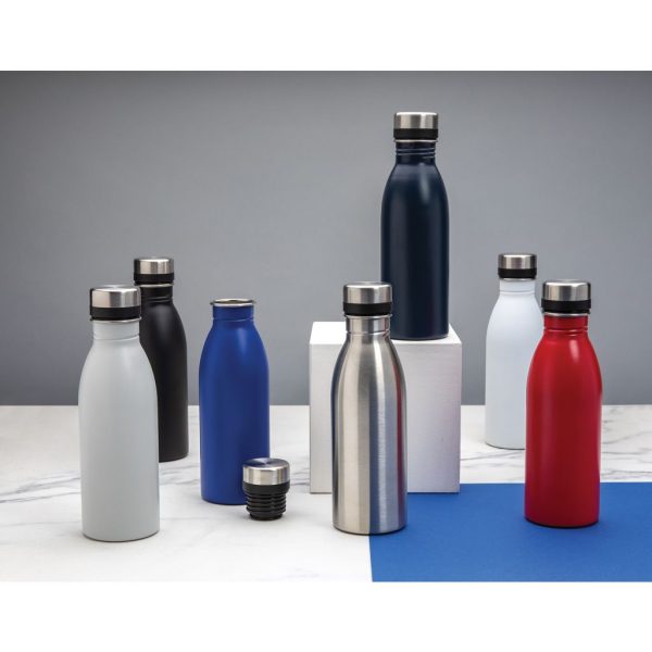 RCS Recycled stainless steel deluxe water bottle P435.712