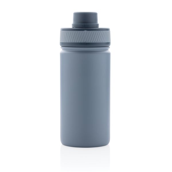 Vacuum stainless steel bottle with sports lid 550ml P436.195