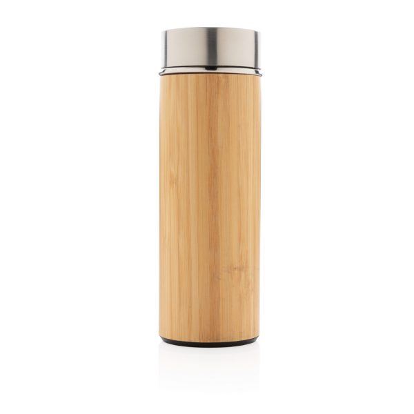 Leak proof bamboo vacuum bottle P436.239