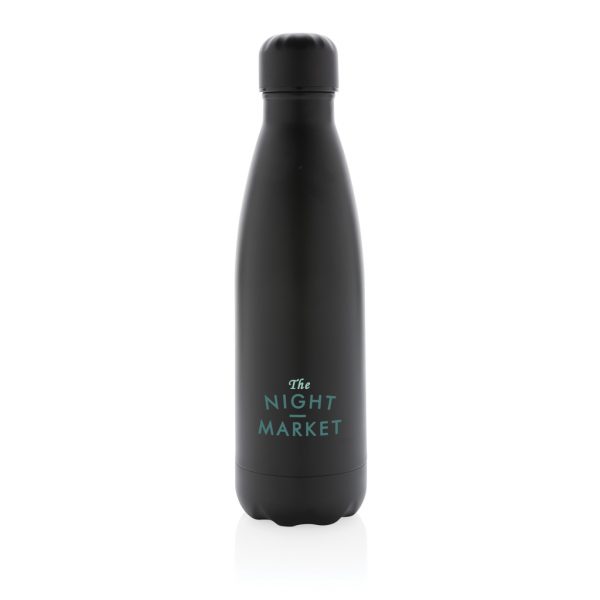 Solid colour vacuum stainless steel bottle 500 ml P436.461