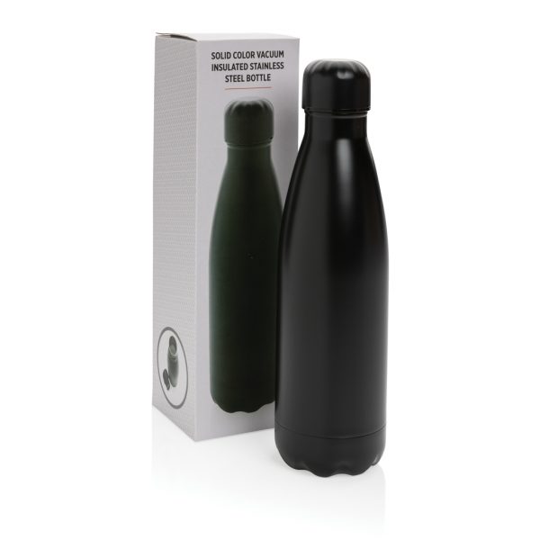 Solid colour vacuum stainless steel bottle 500 ml P436.461